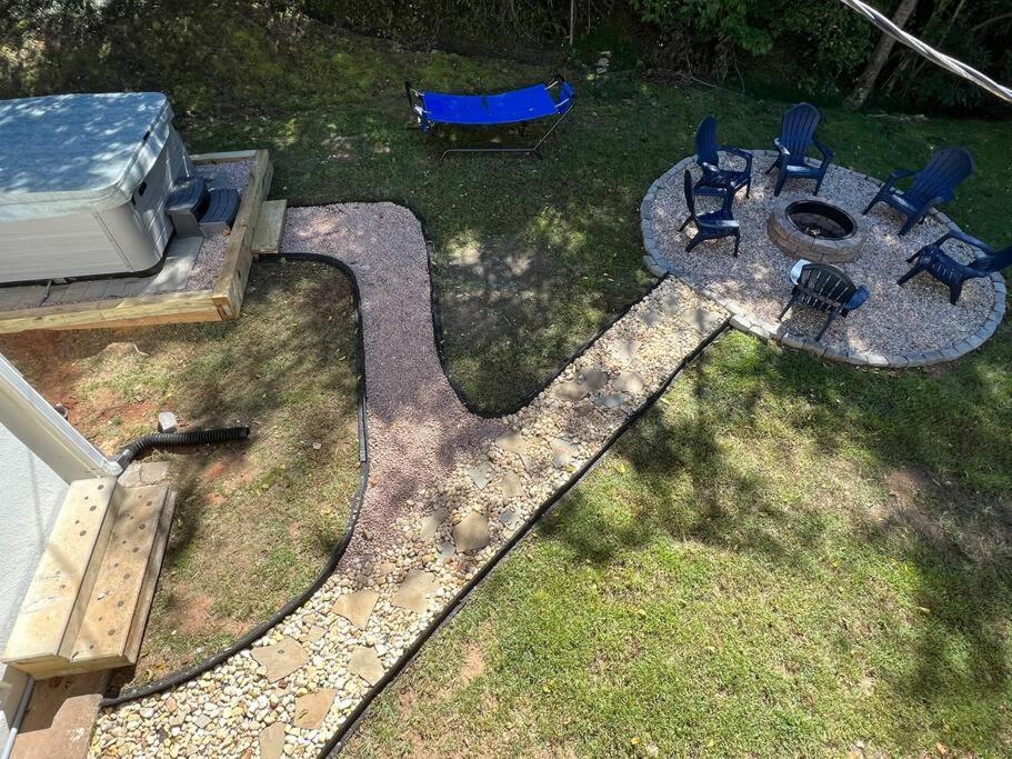 Riverside Relaxer W/Hot Tub+Fire Pit +Wifi & View Franklin Εξωτερικό φωτογραφία
