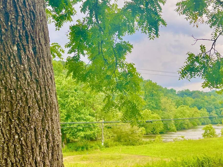 Riverside Relaxer W/Hot Tub+Fire Pit +Wifi & View Franklin Εξωτερικό φωτογραφία
